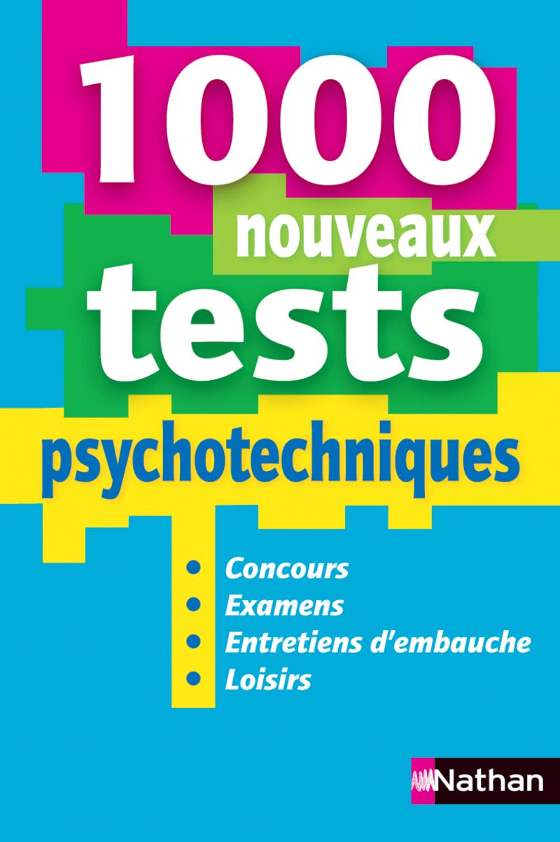 1 000 nouveaux tests psychotechniques book