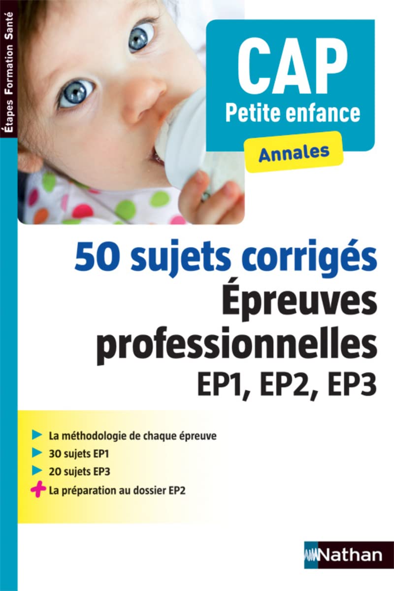 50 sujets corrigés - Épreuves professionnelles EP1, EP2, EP3 book