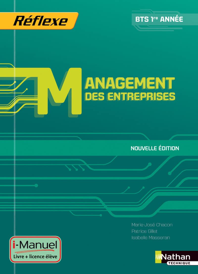 Management des entreprises BTS 1re année Pochette Réflexe BTS i-Manuel bi-média Business, Finance & Career