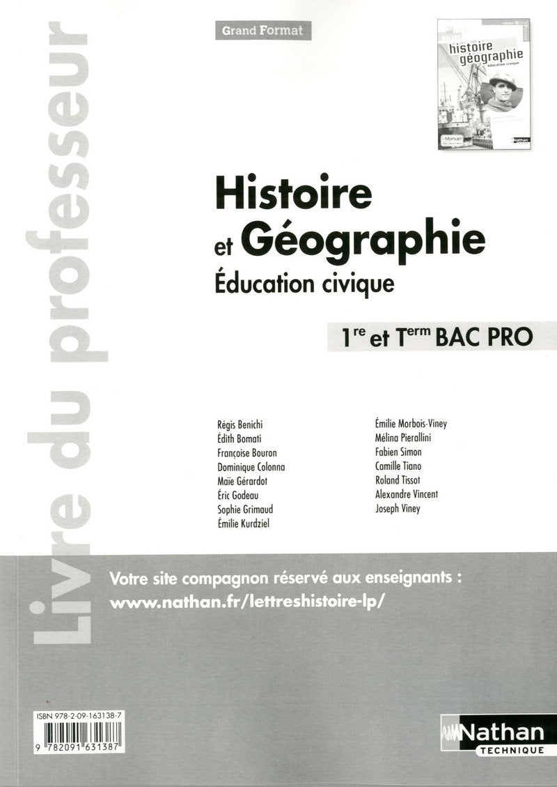 Histoire- Géographie- Education civique - 1re / Term Bac Pro book