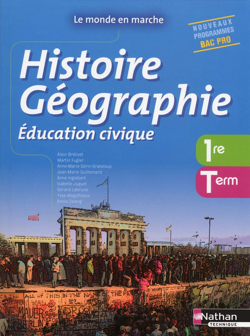Histoire- Géographie- Education civique -1re/ Term Bac Pro book