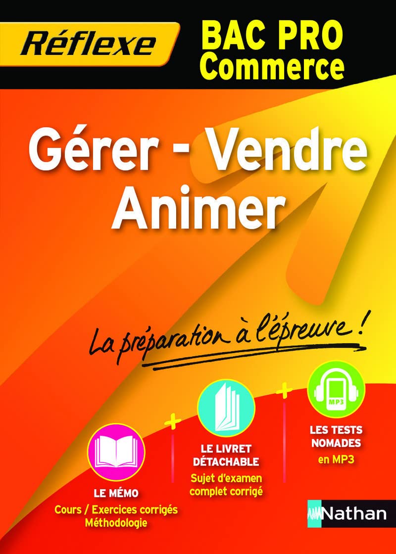 Gérer - vendre - animer - Bac Pro Commerce book