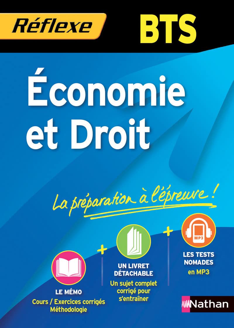 Economie et droit BTS - Memo réflexe N°06 - 2014 Study Guides