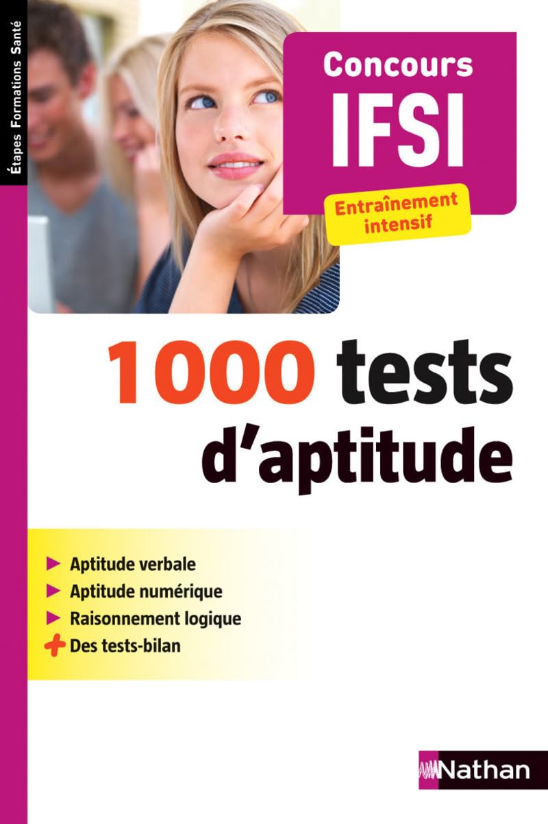 1000 tests d'aptitude concours IFSI: Entraînement intensif Books
