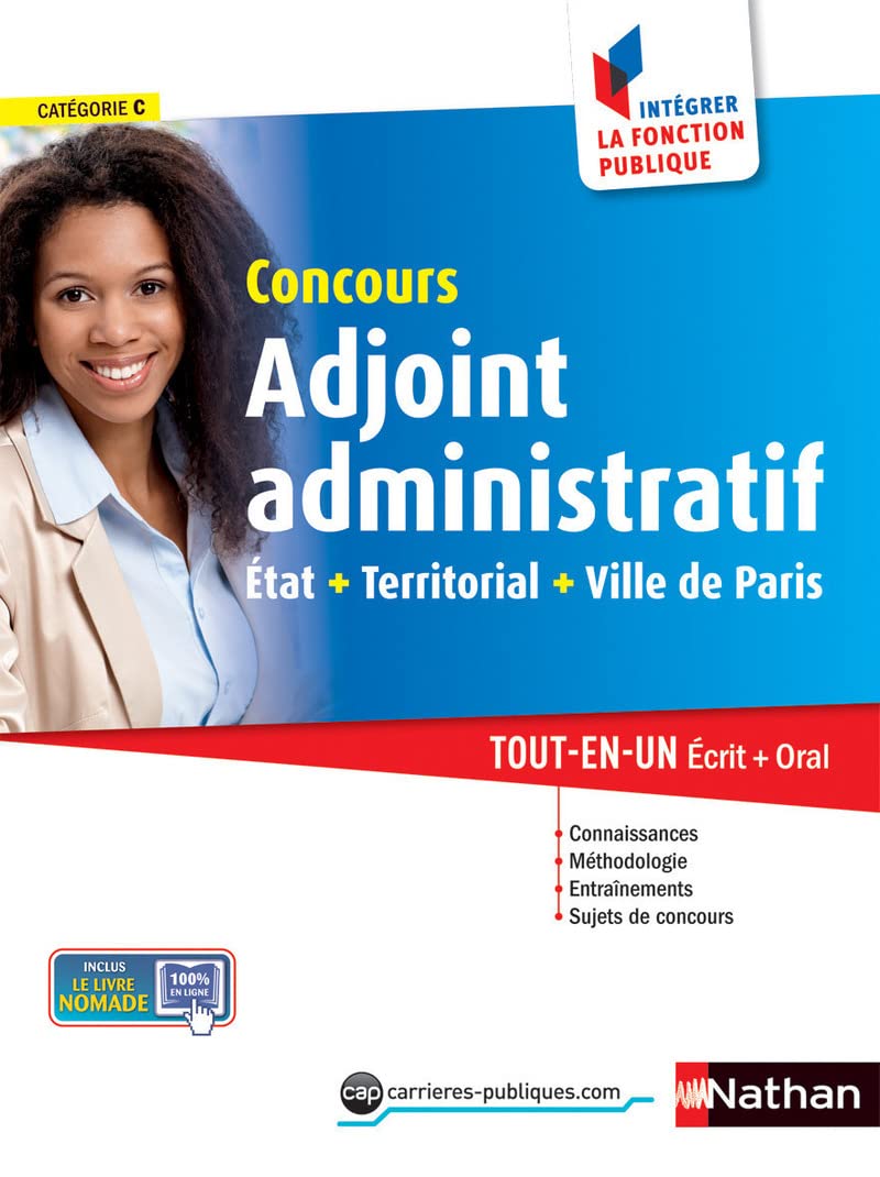 Concours Adjoint administratif Etat + Territorial + Ville de Paris book