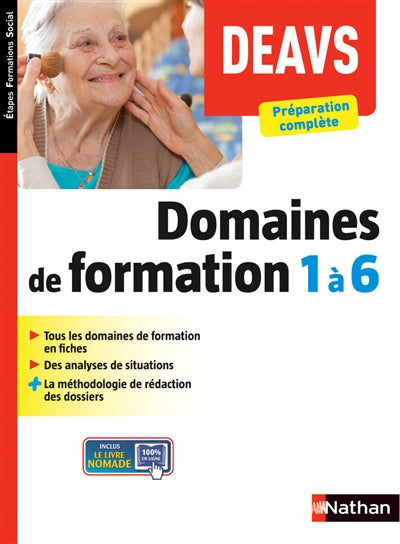 Product Image: Domaines de formation 1 à 6 : DEAVS : préparation complète