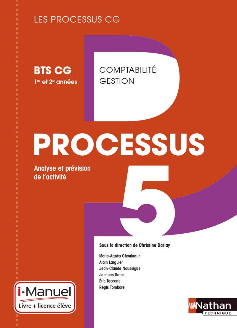 Processus 5 BTS CG 1re et 2e années book