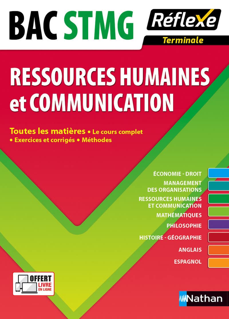 Toutes les matières Terminale STMG - Ressources humaines et Communication book