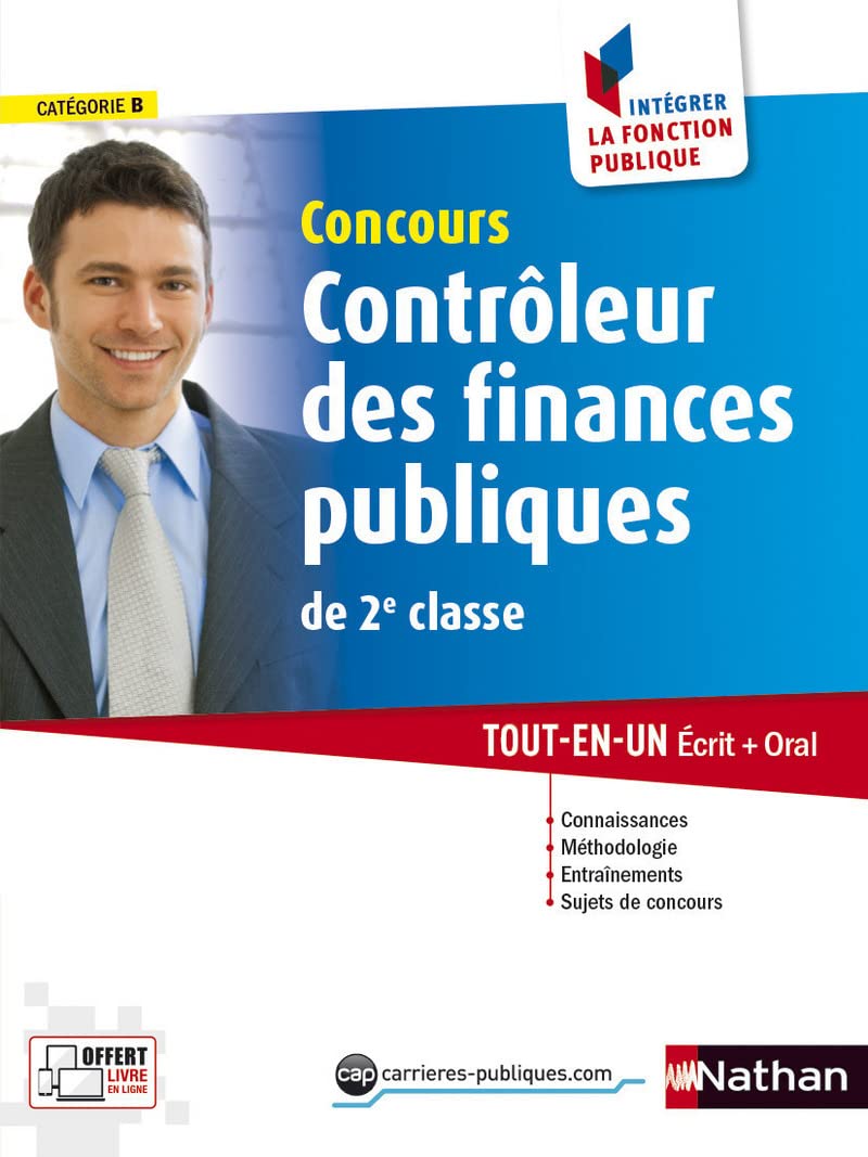 Contrôleur des finances publiques de 2e classe Catégorie B Intégrer la fonction publique Business, Finance & Career