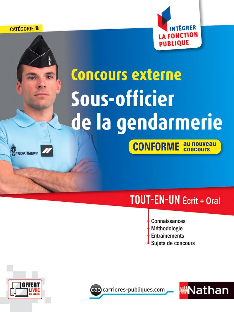 Concours Sous-officier de la gendarmerie (intégrer la fonction publique) Catégorie B numéro 23 2015: Tout-en-un écrit + oral Business, Finance & Career