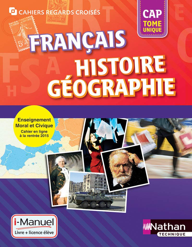 Français Histoire Géographie CAP: i-Manuel : Livre et licence élève en ligne Books