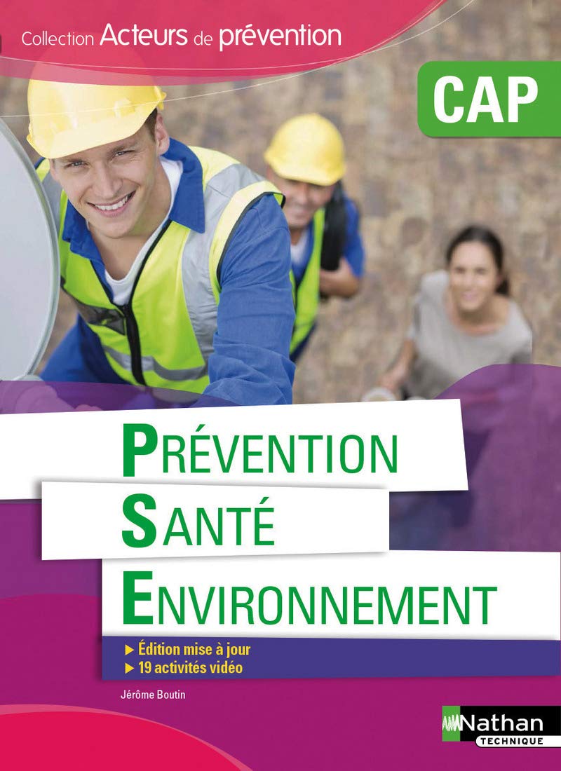 Prévention Santé Environnement CAP Pochette - élève (Acteurs de prévention) - 2016 Education & Training