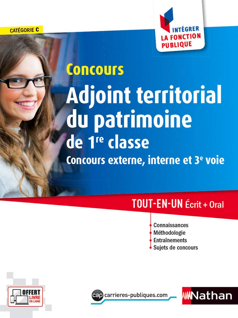 Concours adjoint territorial du patrimoine de 1ère classe N 41 Intégrer la fonction publique - 2016 Business, Finance & Career