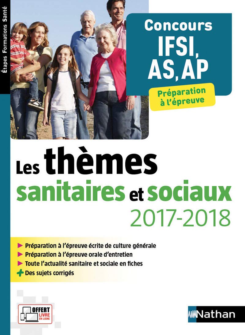 Les thèmes sanitaires et sociaux - Concours AS/AP - 2018 book