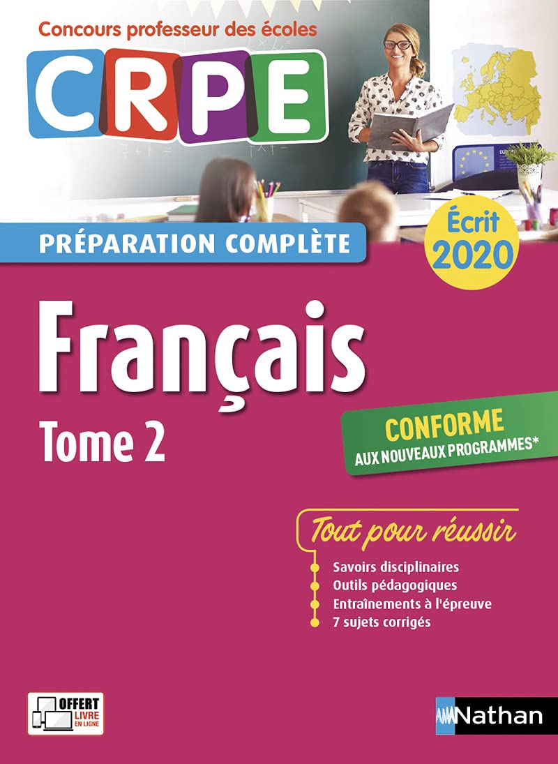 Français - Epreuve écrite 2020 - tome 2 - Préparation complète (CRPE) - 2019 (2) Books