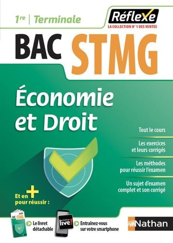 Economie et Droit - 1ère/Term STMG (Guide Réflexe N° 19) - 2018 Professional & Reference Books