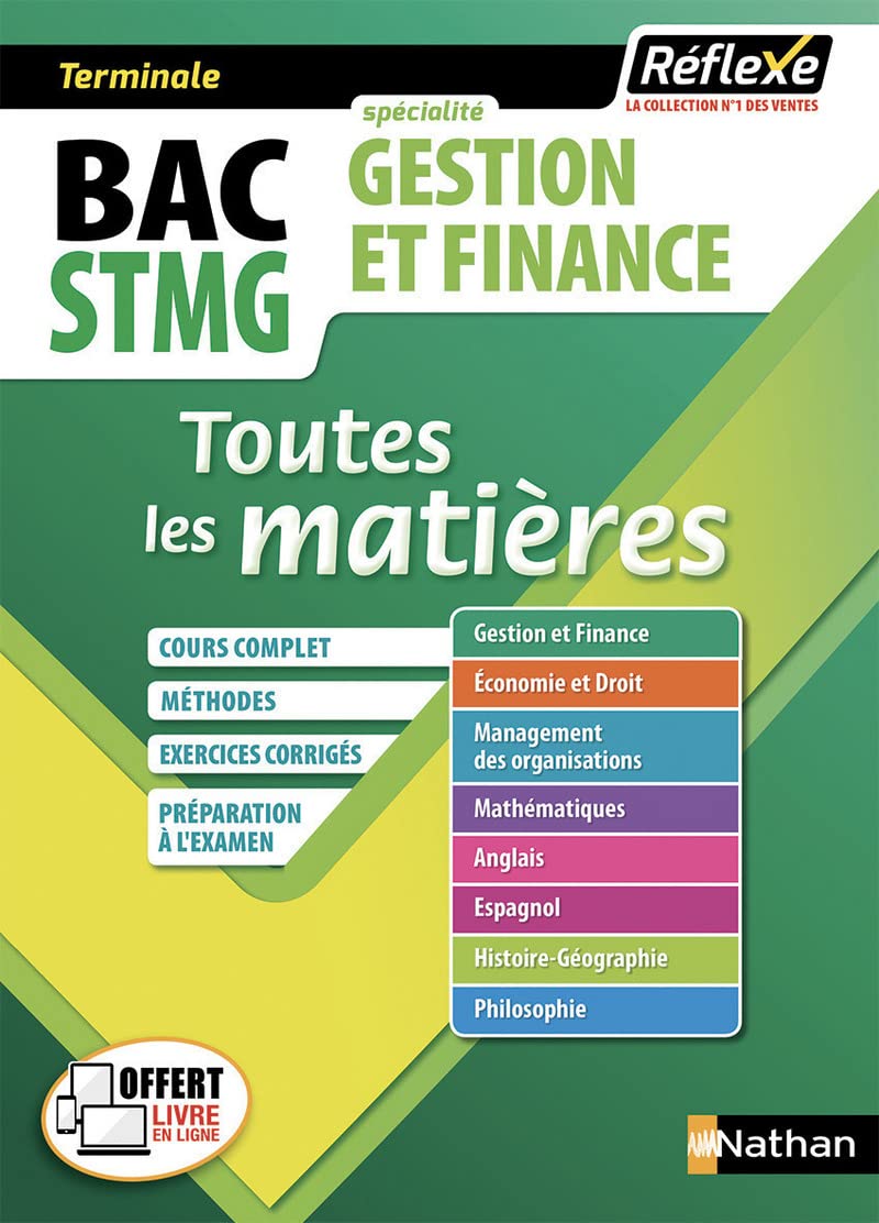 Gestion et Finance - Term STMG (Toutes les matières Réflexe N°3) - 2018 (03) Professional & Reference Books