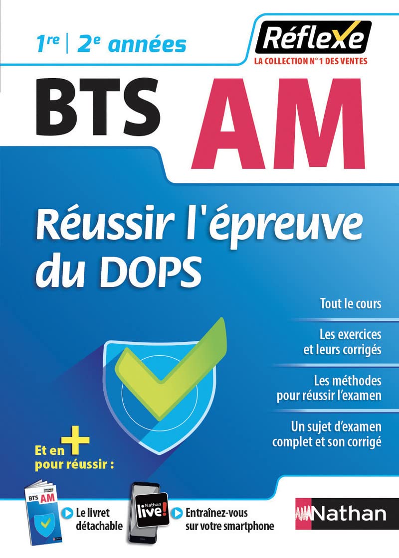 Réussir l'épreuve du DOPS - BTS Assistant manager 1ère/2ème années (Guide Réflexe N° 97) 2018: Avec un livret détachable Business, Finance & Career