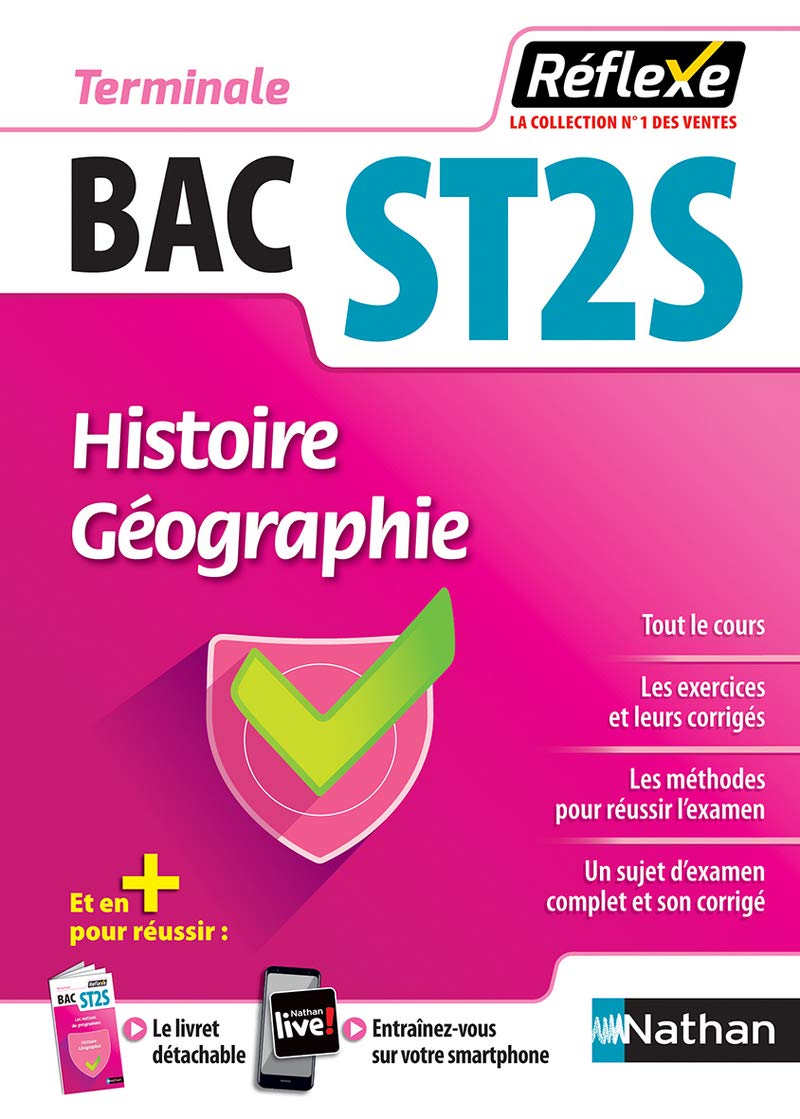 Histoire-Géographie - Term ST2S Guide Réflexe N94 - 2018 Professional & Reference Books
