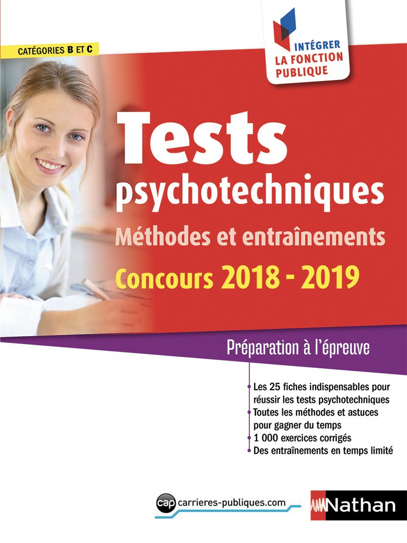 Tests psychotechniques - Méthodes et entraînements Catégories B/C - Intégrer la fonction publique: Méthodes et entraînements. Catégories B et C Business, Finance & Career