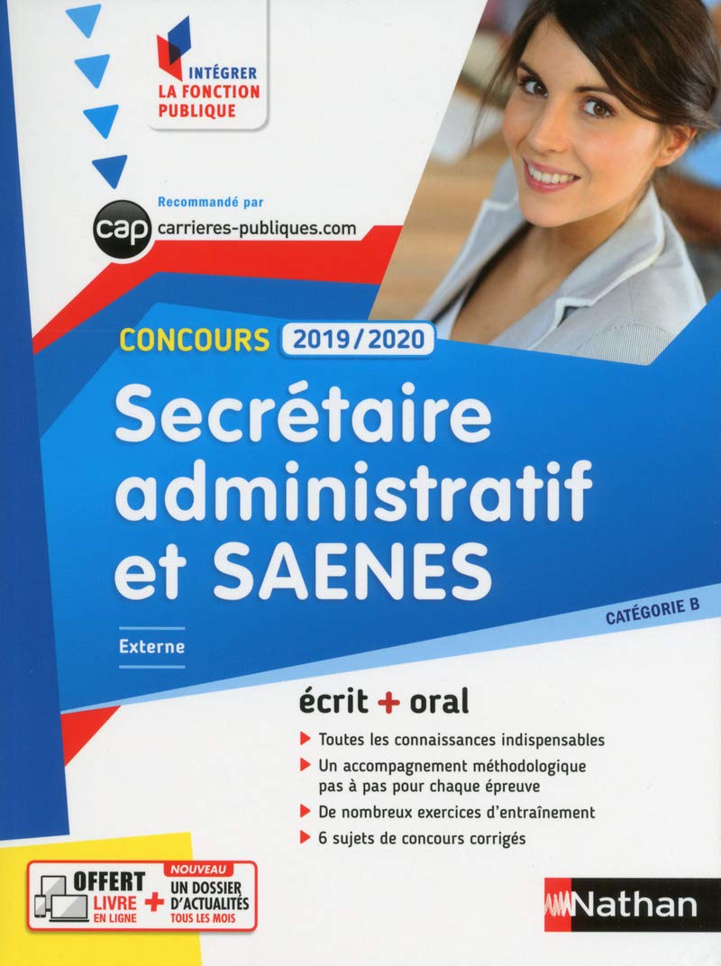 Concours Secrétaire administratif et SAENES 2019-2020 - CAT B N°1 (IFP) 2018: Catégorie B Externe Business, Finance & Career