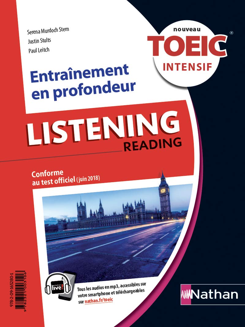 Nouveau TOEIC - Entraînement intensif Listening/Reading (Livre + Nathan live ) - 2019: Nouveau TOEIC ntensif Foreign Languages ​​& Dictionaries