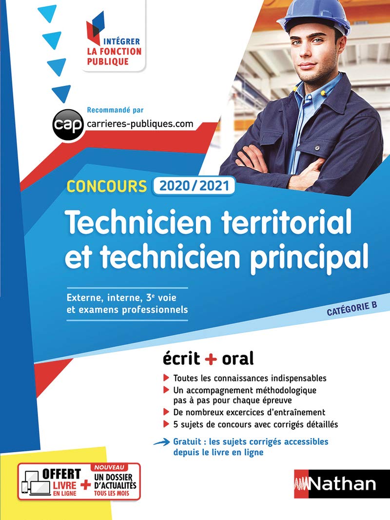 Concours Technicien territorial et technicien principal (Intégrer la fonction publique) N46 - 2019 Business, Finance & Career