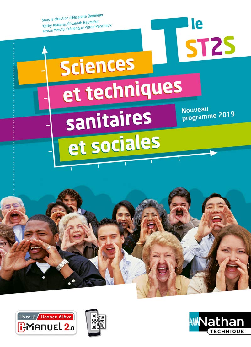 Sciences et techniques sanitaires et sociales Term ST2S - Livre + licence élève - 2020 Education & Training