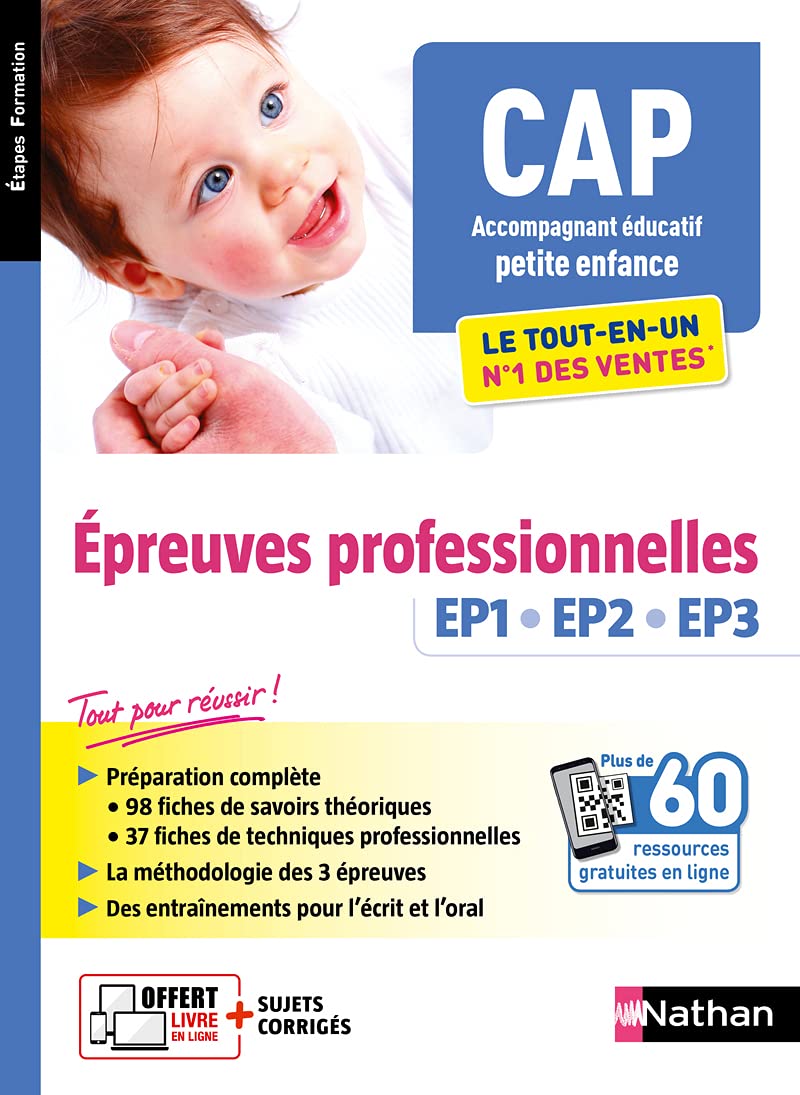 CAP Accompagnant Educatif Petite Enfance AEPE - Le tout-en-un - EPR EP1 EP2 EP3 + PSE - (EFS) book