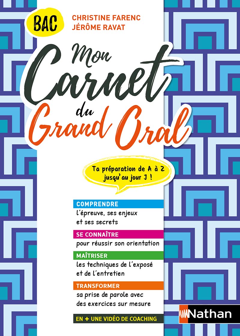 Mon Carnet Du Grand Oral Term (La méthode sur mesuure) - 2021 Professional & Reference Books