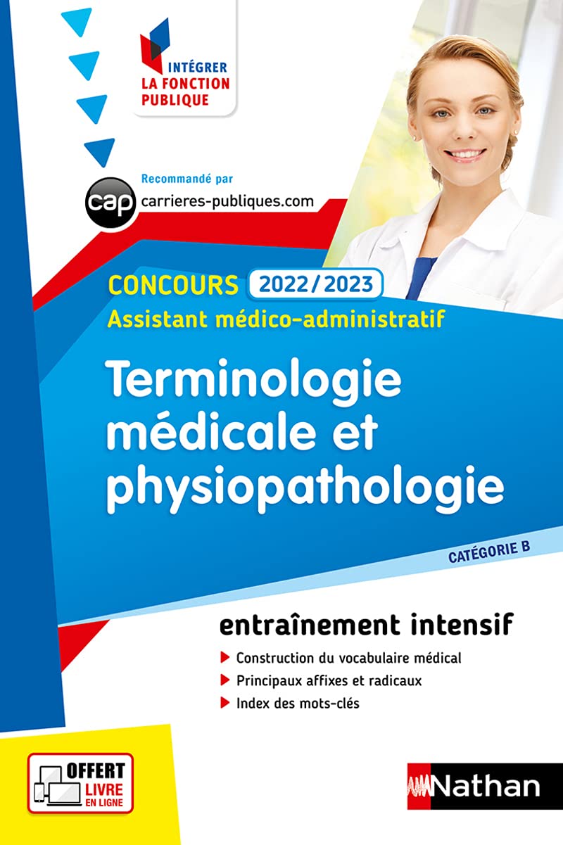 Terminologie médicale et physiopathologie - Assistant médico-administratif (IFP) Concours 2022/2023 Business, Finance & Career
