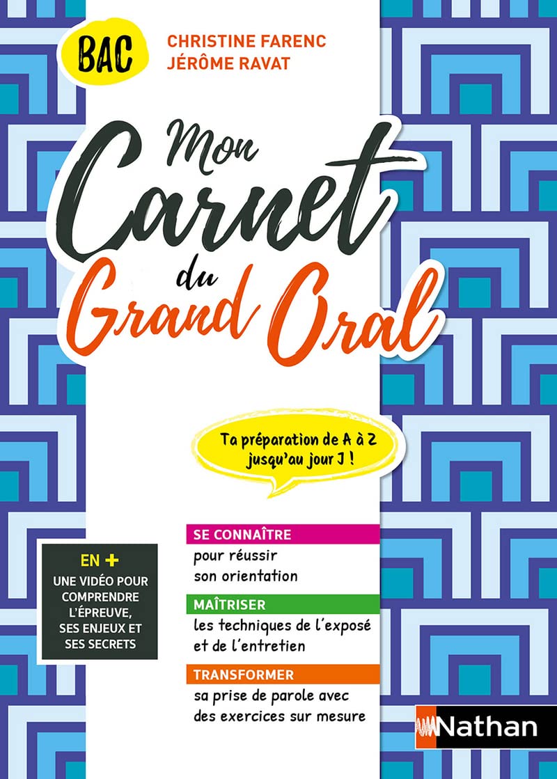Mon Carnet Du Grand Oral - Terminale (La méthode sur mesure) - 2022 Professional & Reference Books