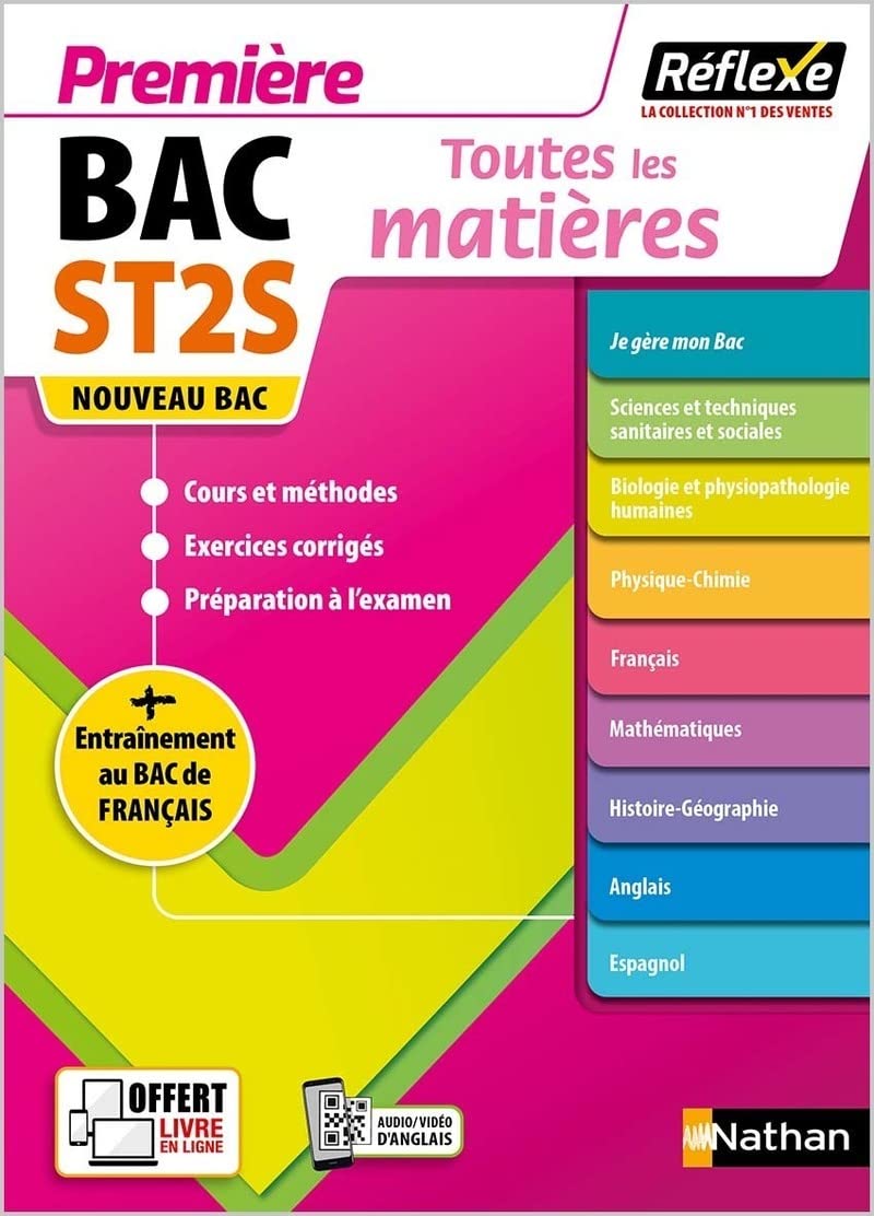 Toutes les matières Bac ST2S Première - Réflexe N° 26 Professional & Reference Books