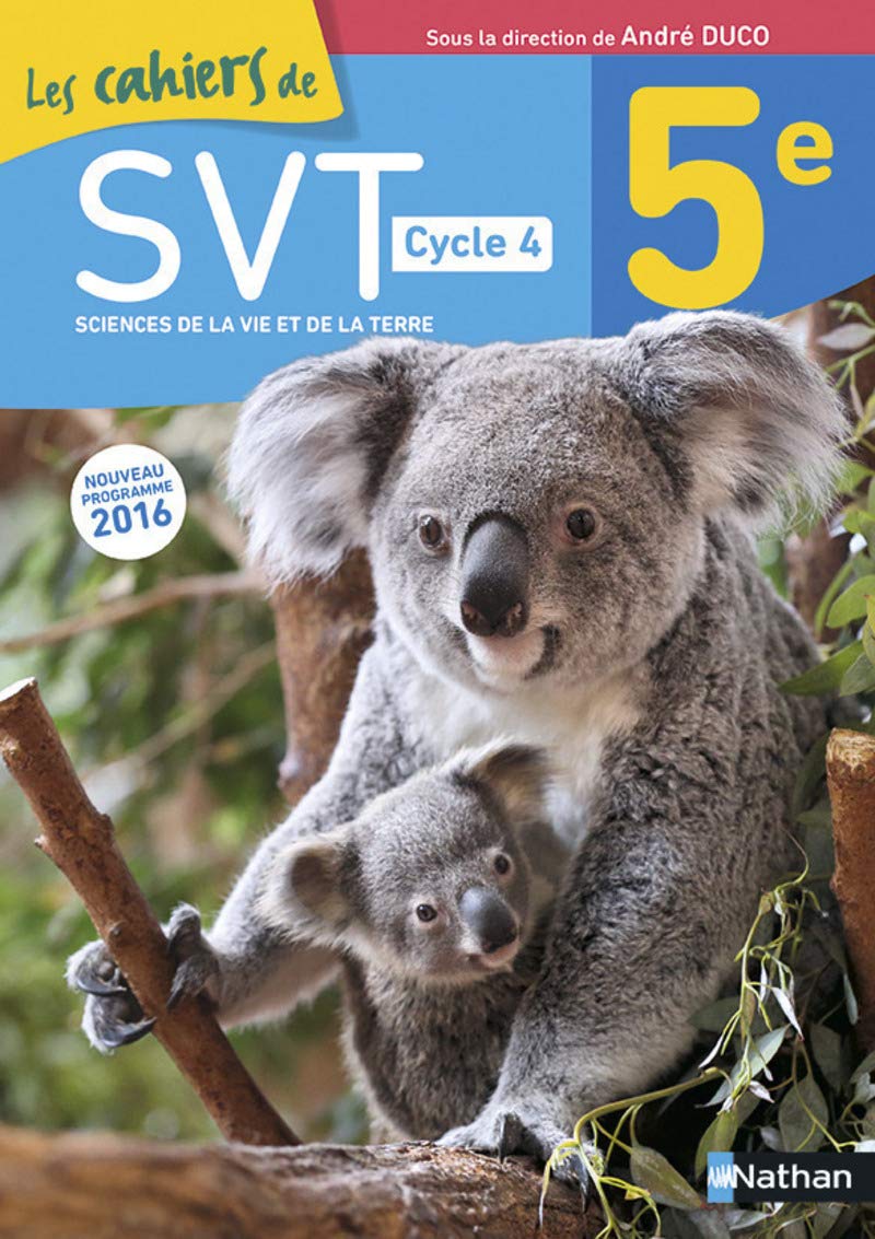 SVT 5e, Cycle 4 Les cahiers de SVT Books