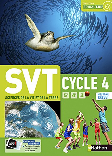 SVT, sciences de la vie et de la Terre cycle 4, 5e, 4e, 3e : nouveau brevet book