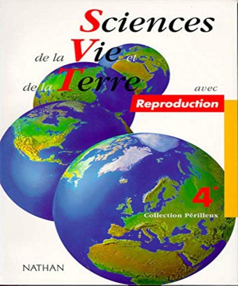 Sciences De La Vie Et De La Terre 4eme. Avec Reproduction book