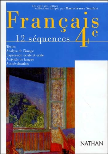 Francais 4eme. 12 Sequences book