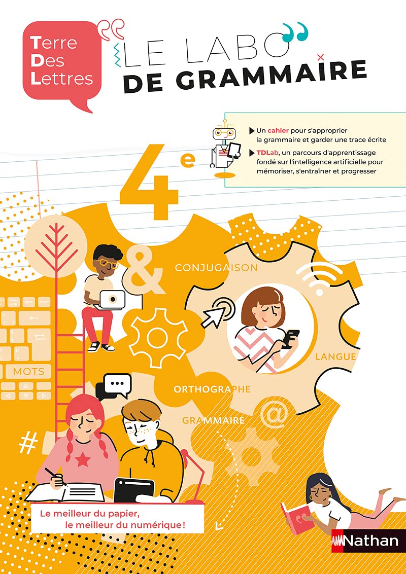 Le Labo de grammaire 4e - Terre des Lettres book