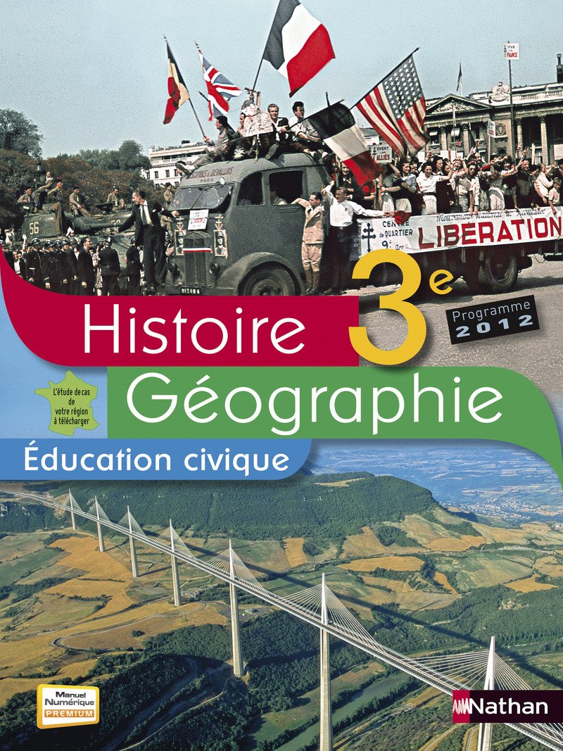 Histoire-Géographie + Éducation civique 3e book