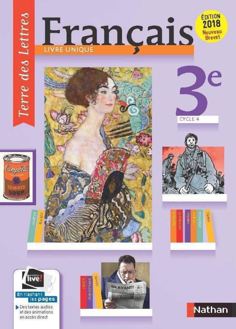 Terre des Lettres Français 3e - Manuel élève 2017 Education & Training