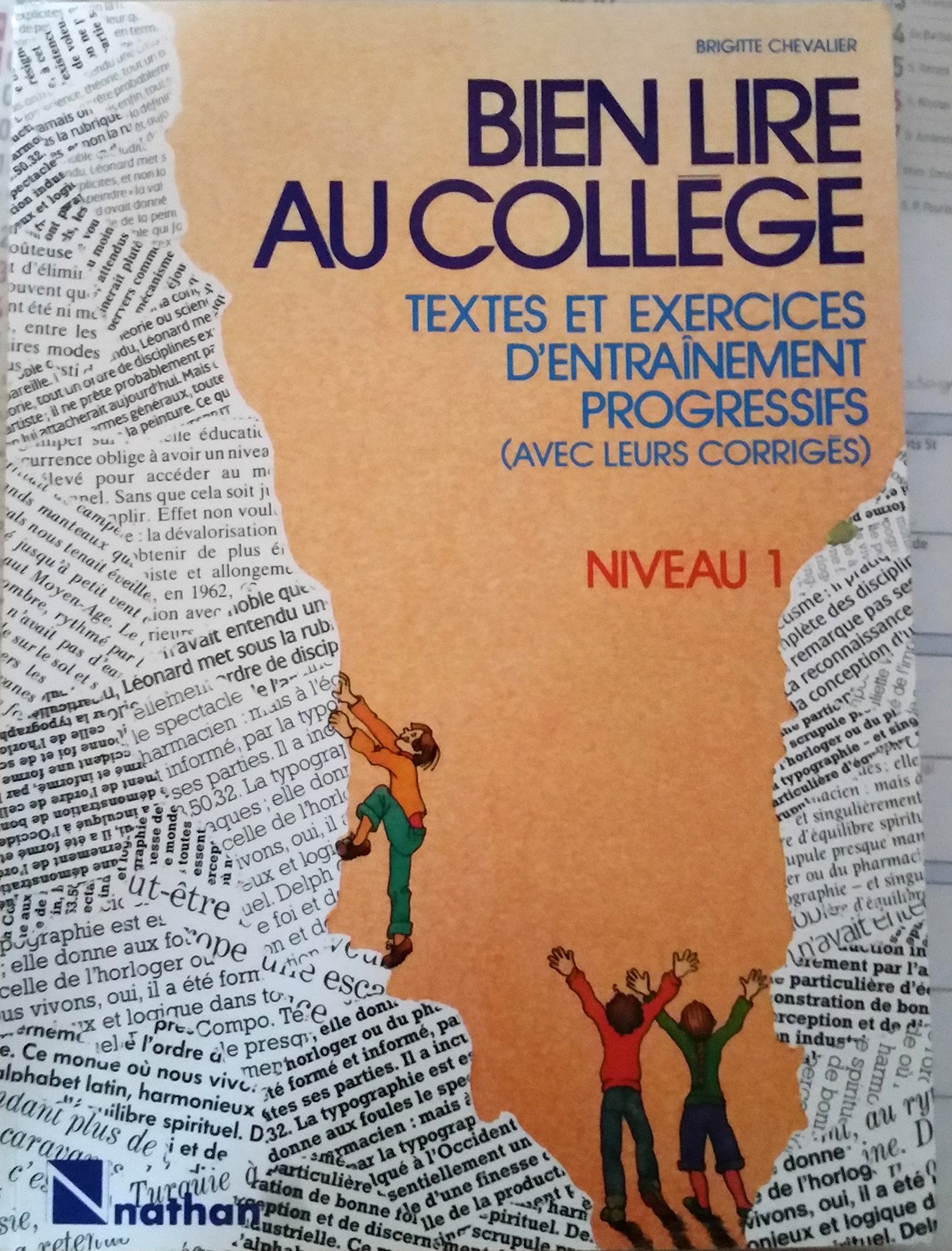Bien lire au collège : niveau 1, exercices d'entraînement progressif book