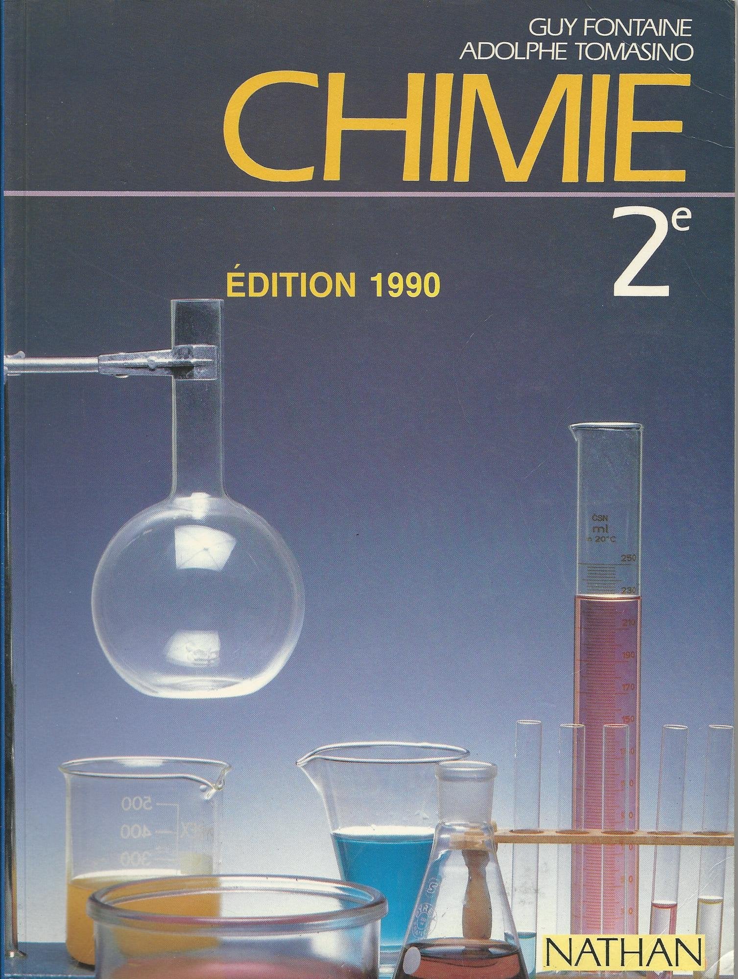 Chimie 2nde. Edition 1990 Books