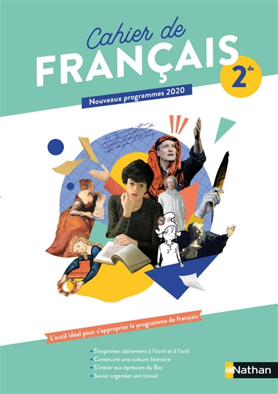Product Image: Cahier de français 2de : nouveaux programmes 2020