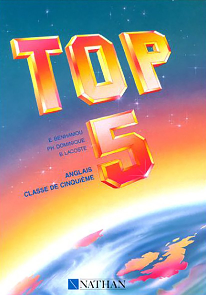 Top 5e, Anglais LV1 : Livre de l'élève book