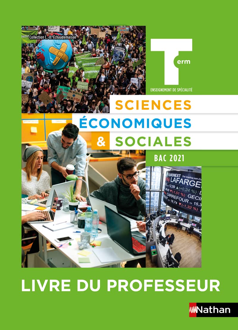 Sciences Economiques & Sociales Term - Livre du professeur 2020 Education & Training