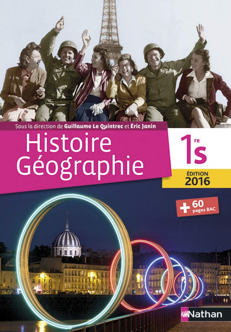 Histoire Géo. Le Quintrec 1è S 2016 - Manuel de l'élève: Livre de l'élève Education & Training