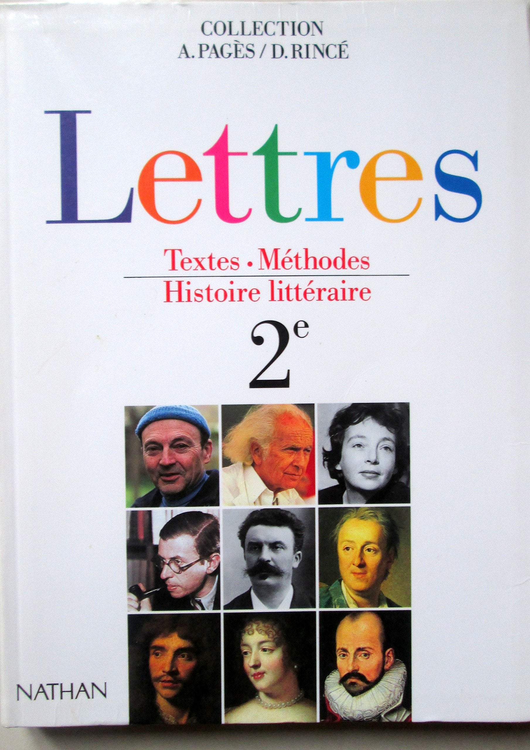 Lettres: Textes, méthodes, histoire littéraire, 2e Books