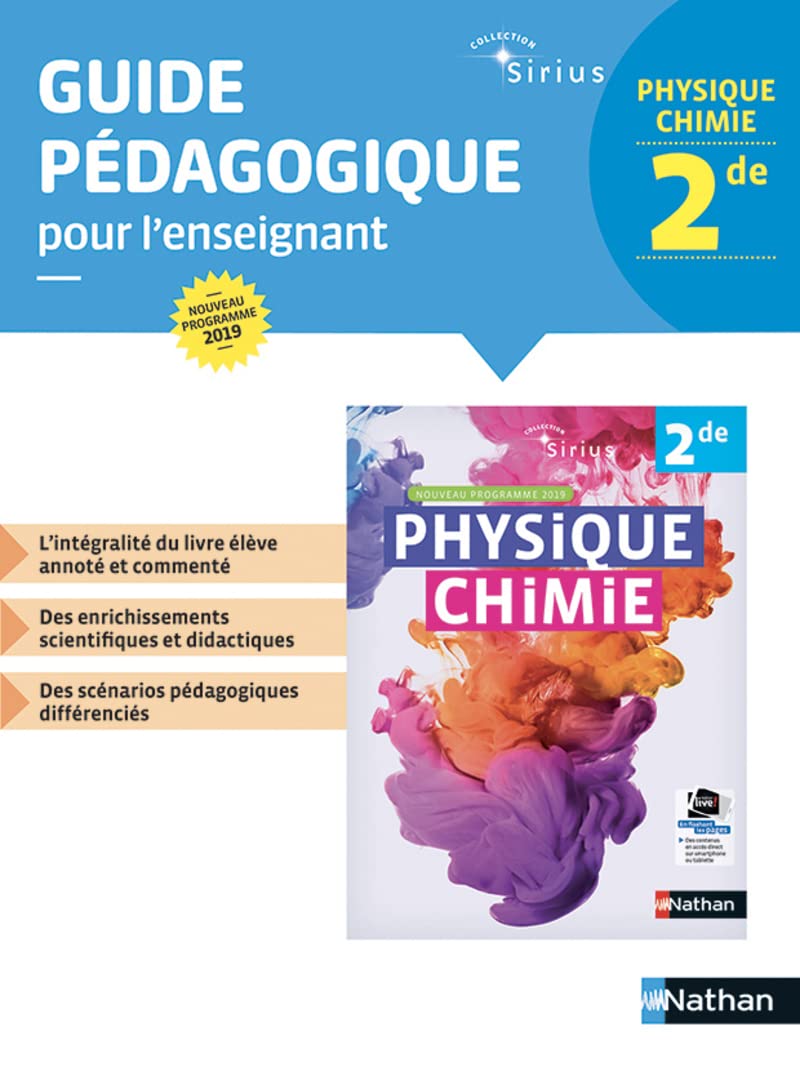 Physique Chimie 2de - Livre Professeur 2019 book