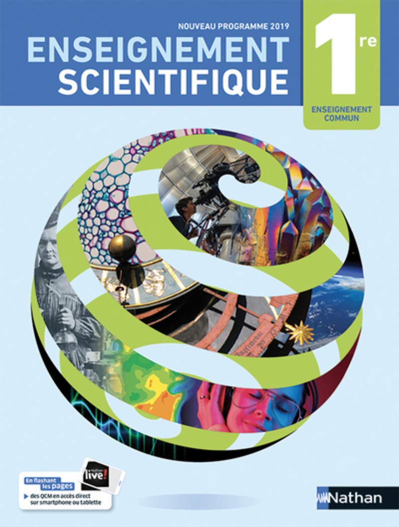 Enseignement Scientifique 1re - manuel élève (nouveau programme 2019) book