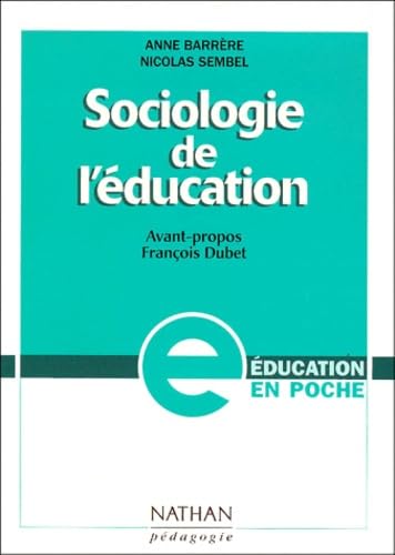 Sociologie de l'éducation book